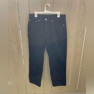 Levi’s 550 black jeans